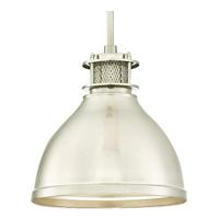 Westinghouse hanglamp vintage gebordindustrieel nikkel met 1 lamp - thumbnail