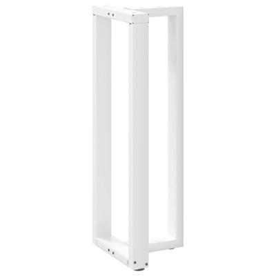 Bartafelpoten 2 st T-vormig 40x35x(110-111) cm staal wit - thumbnail