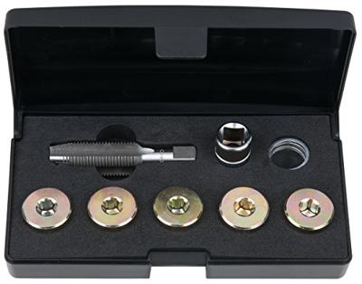 KS Tools 1504930 Olieaftapschroef-schroefdraadreparatieset, 12-delig M17 x 1,5