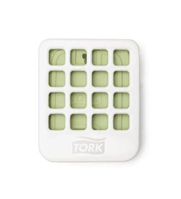 Tork Dispenser luchtverfrisser disc wit 9 x 7 x 2 cm, 4 stuks à doos (562500) Tork Dispenser luchtverfrisser disc wit 9 x 7 x 2 cm, 4 stuks à doos (562500)