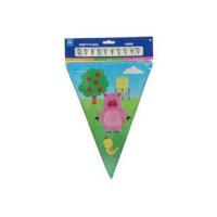 Vlaggenlijn Boerderij Dieren (10m) - thumbnail