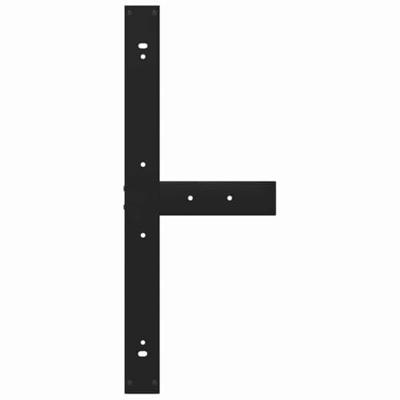 Eettafel met natuurlijke rand 180x120x74 cm massief eikenhout