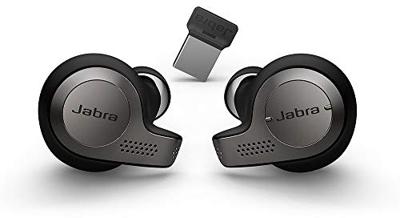 Jabra Evolve 65t MS Stereo-headset Bluetooth Stereo, Draadloos In Ear Zwart Jabra Evolve 65t MS Stereo-headset Bluetooth Stereo, Draadloos In Ear Zwart