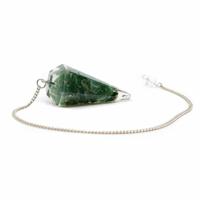 Pendel Edelsteen Jade Orgone Groen - thumbnail