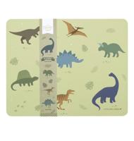 Kinderservies ARC-EN-CIEL A Little Lovely Company pastelgeel - thumbnail