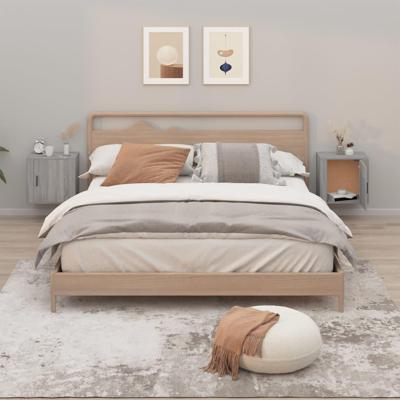 Nachtkastjes 2 st wandgemonteerd 50x30x47 cm grijs sonoma eiken Nachtkastjes 2 st wandgemonteerd 50x30x47 cm grijs sonoma eiken