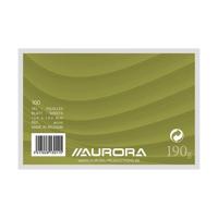 Systeemkaart Aurora 150x100mm blanco 190gr wit 100 vel | 10 stuks - thumbnail