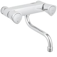 Grohe Costa S Wandkraan Met Onderuitloop Chroom - thumbnail