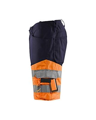 Blåkläder Short met stretch High-Vis 15411811 | Marineblauw/Oranje | Maat 48 - 7330509697634 Blåkläder Short met stretch High-Vis 15411811 | Marineblauw/Oranje | Maat 48 - 7330509697634