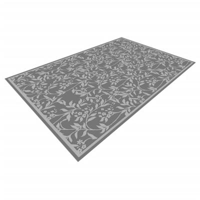 Eurotrail grondzeil Relax 200 x 180 cm polyester antraciet/grijs