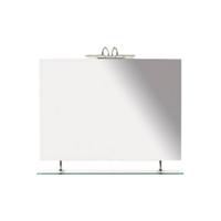Badkamerspiegel Sapho Wega 90x80 cm met Planchet Glas Sapho - thumbnail