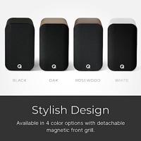 Q Acoustics 5020 boekenplank speaker - zwart (per paar) - thumbnail