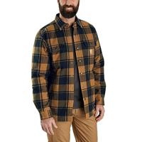 Carhartt Relaxed Fit Heavyweight Flannel Sherpa Casual Vest Heren S - thumbnail