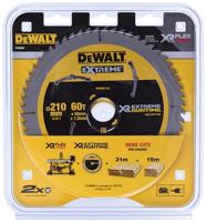 DeWalt Accessoires DT99567 XR Cirkelzaagblad 210x30mm 60 tands - DT99567-QZ - thumbnail