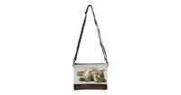 Canvas Crossbody Tas Tabby Liggend  (23 x 18 cm) - thumbnail