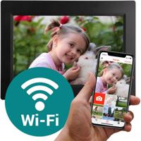 Benel frameo digitale fotolijst hf-101b zwart 10.1 inch - thumbnail