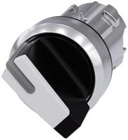 Siemens 3SU10522BF600AA0 3SU1052-2BF60-0AA0 Knevelschakelaar Metalen frontring, Hoogglans Knevel Zwart, Wit 1 x 90 ° 1 stuk(s) - thumbnail
