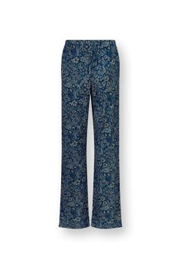 Pip Studio Blake Lange Broek Daisy Dreams Blauw M