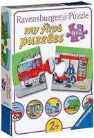 Ravensburger puzzelset Speciale voertuigen - 9 x 2 stukjes - thumbnail