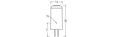 OSRAM HOMELIGHTING 4099854154317 LED-lamp Energielabel F (A - G) G4 2 W Koudwit (Ø x h) 14.00 mm x 14.00 mm 1 stuk(s) OSRAM HOMELIGHTING 4099854154317 LED-lamp Energielabel F (A - G) G4 2 W Koudwit (Ø x h) 14.00 mm x 14.00 mm 1 stuk(s)