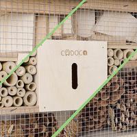 Insectenhotel nestkastje 30,5x9,5x31cm - thumbnail