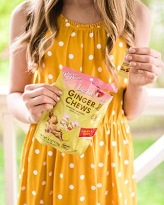 Prince of Peace Ginger Chews - 100% Natural Lychee 28 chews