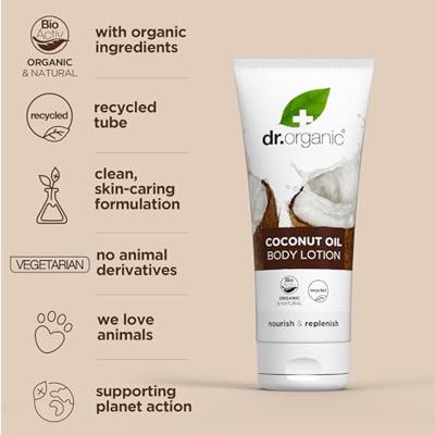 Dr Organic Kokosolie Lotion - thumbnail