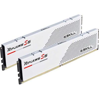 G.Skill Ripjaws S5 Werkgeheugenset voor PC Retail DDR5 64 GB 2 x 32 GB Non-ECC 6000 MHz 288-pins DIMM CL30 F5-6000J3040G32GX2-RS5W