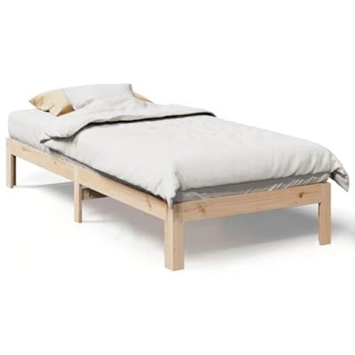 Bedframe zonder matras massief grenenhout 90x200 cm Bedframe zonder matras massief grenenhout 90x200 cm