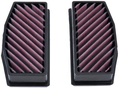 DNA vervangings-luchtfilter replac. air filter black