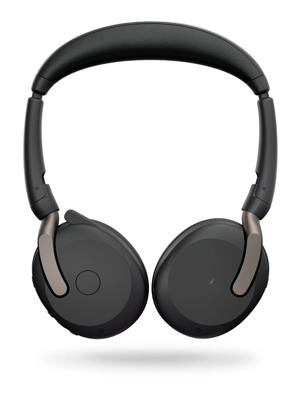 Jabra Evolve2 65 Flex Headset Bedraad en draadloos Hoofdband Kantoor/callcenter Bluetooth Zwart