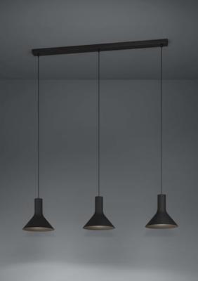 Stars of Light Zwarte eetkamer hanglampMorescana 96cm - 390219