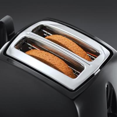 Russell Hobbs Textures Plus Broodrooster Zwart