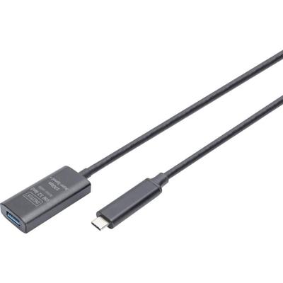 Digitus DA-73113 USB-kabel USB 3.2 Gen2, USB 3.2 Gen2, USB 3.2 Gen1, USB 3.2 Gen1, USB 3.1 Gen2, USB 3.1 Gen1, USB 3.0 USB-C, USB-C stekker, USB-A bus 5.00 m Digitus DA-73113 USB-kabel USB 3.2 Gen2, USB 3.2 Gen2, USB 3.2 Gen1, USB 3.2 Gen1, USB 3.1 Gen2, USB 3.1 Gen1, USB 3.0 USB-C, USB-C stekker, USB-A bus 5.00 m