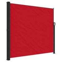 VidaXL Windscherm uittrekbaar 180x600 cm rood - thumbnail