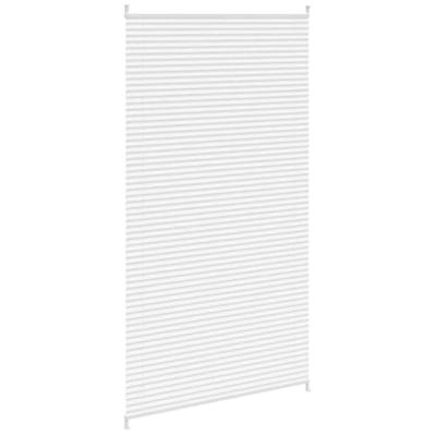 VidaXL Plisséjaloezie 100x200 cm wit