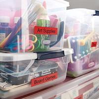 DYMO S0720970 Labeltape Tapekleur: Rood Tekstkleur: Zwart 24 mm 7 m - thumbnail