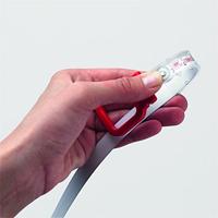 BMI Meetband met frame | lengte 50 m bandbreedte 13 mm | A EG II | aluminium geel stalen rolbandmaat | 1 stuk - 305044050AF 305044050AF - thumbnail