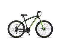 Altec Camaro MTB 27.5 Inch 45 cm Unisex 21V Mechanische schijfrem Zwart/Groen - thumbnail