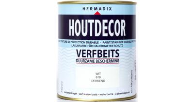 Houtdecor 619 wit 750 ml Hermadix - Hermadix
