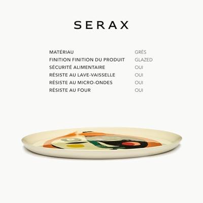 SERAX - Feast by Ottolenghi - Serveerbord L 35x35cm Face 1 SERAX - Feast by Ottolenghi - Serveerbord L 35x35cm Face 1