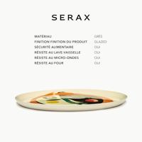 SERAX - Feast by Ottolenghi - Serveerbord L 35x35cm Face 1 - thumbnail