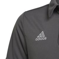adidas Entrada 22 Polo Kids Grijs Wit - thumbnail