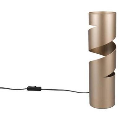 Trio Koker tafellampStream Ø 12cm - messing mat - 564000165