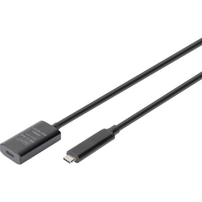 Digitus DA-73112 USB-kabel USB 3.2 Gen2, USB 3.2 Gen2, USB 3.2 Gen1, USB 3.2 Gen1, USB 3.1 Gen2, USB 3.1 Gen1, USB 3.0 USB-C, USB-C bus, USB-C stekker 5.00 m Digitus DA-73112 USB-kabel USB 3.2 Gen2, USB 3.2 Gen2, USB 3.2 Gen1, USB 3.2 Gen1, USB 3.1 Gen2, USB 3.1 Gen1, USB 3.0 USB-C, USB-C bus, USB-C stekker 5.00 m