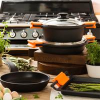 Pan BRA A270320 Zwart Ø 20 cm 3 L - thumbnail