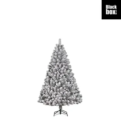 Black Box Trees Charlton kunstkerstboom besneeuwd groen 155cm