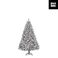 Black Box Trees Charlton kunstkerstboom besneeuwd groen 155cm - thumbnail