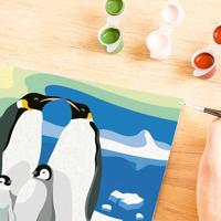 Ravensburger CreArt Pinguin familie - thumbnail