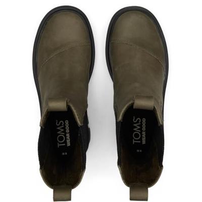 Toms Rowan Boot 10020252 Olijf Groen-42 maat 42